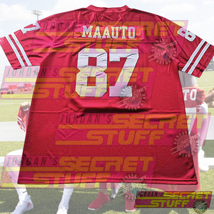 MAAUTO Football Jersey Red Color Limited TV Commercial