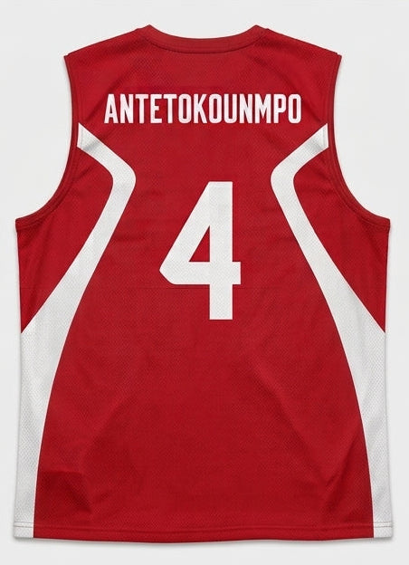RISE inspired Greece High School Basketball Jersey Miami Colorway