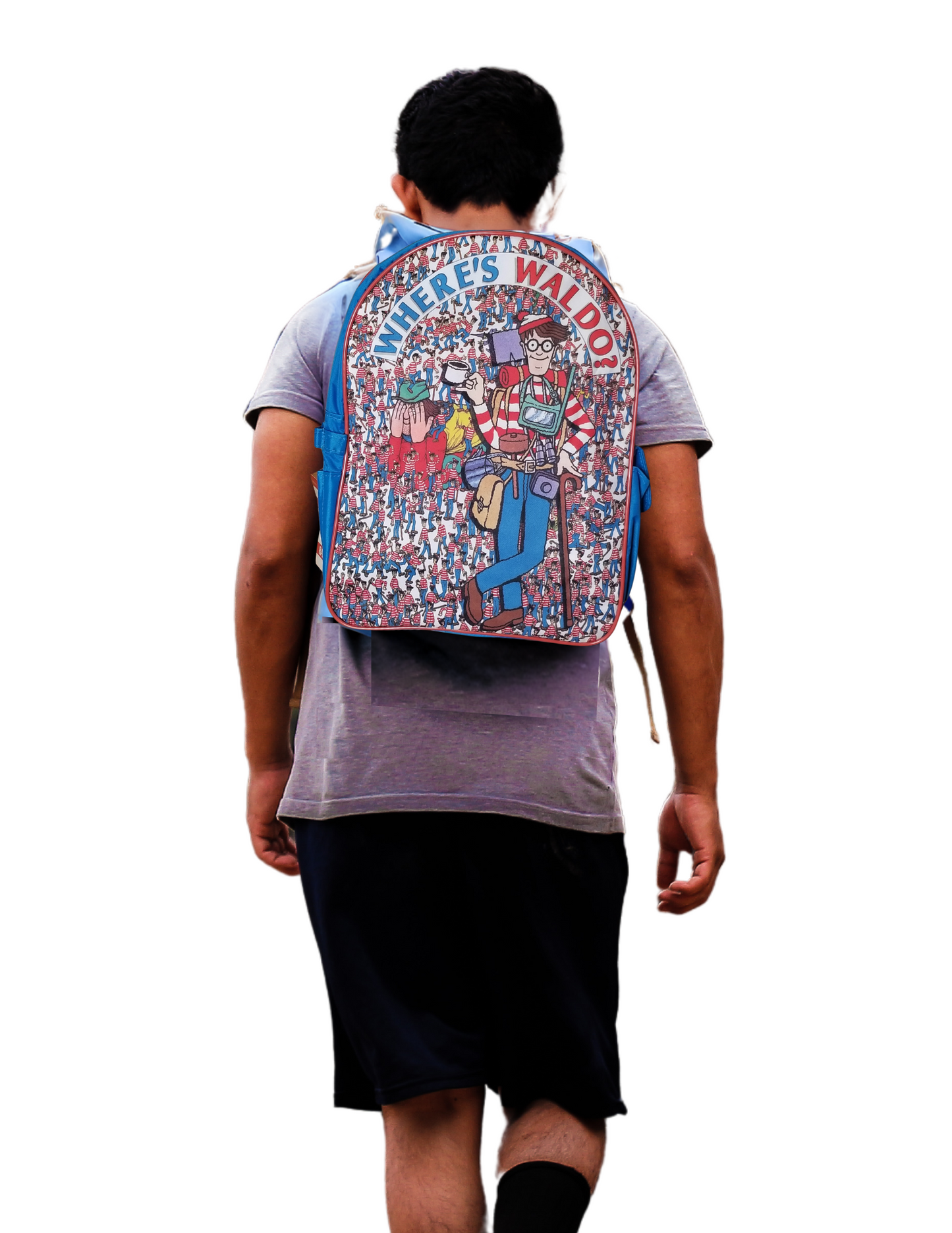 🔍 Vintage Where’s Waldo Backpack - 90s Nostalgia 🔍