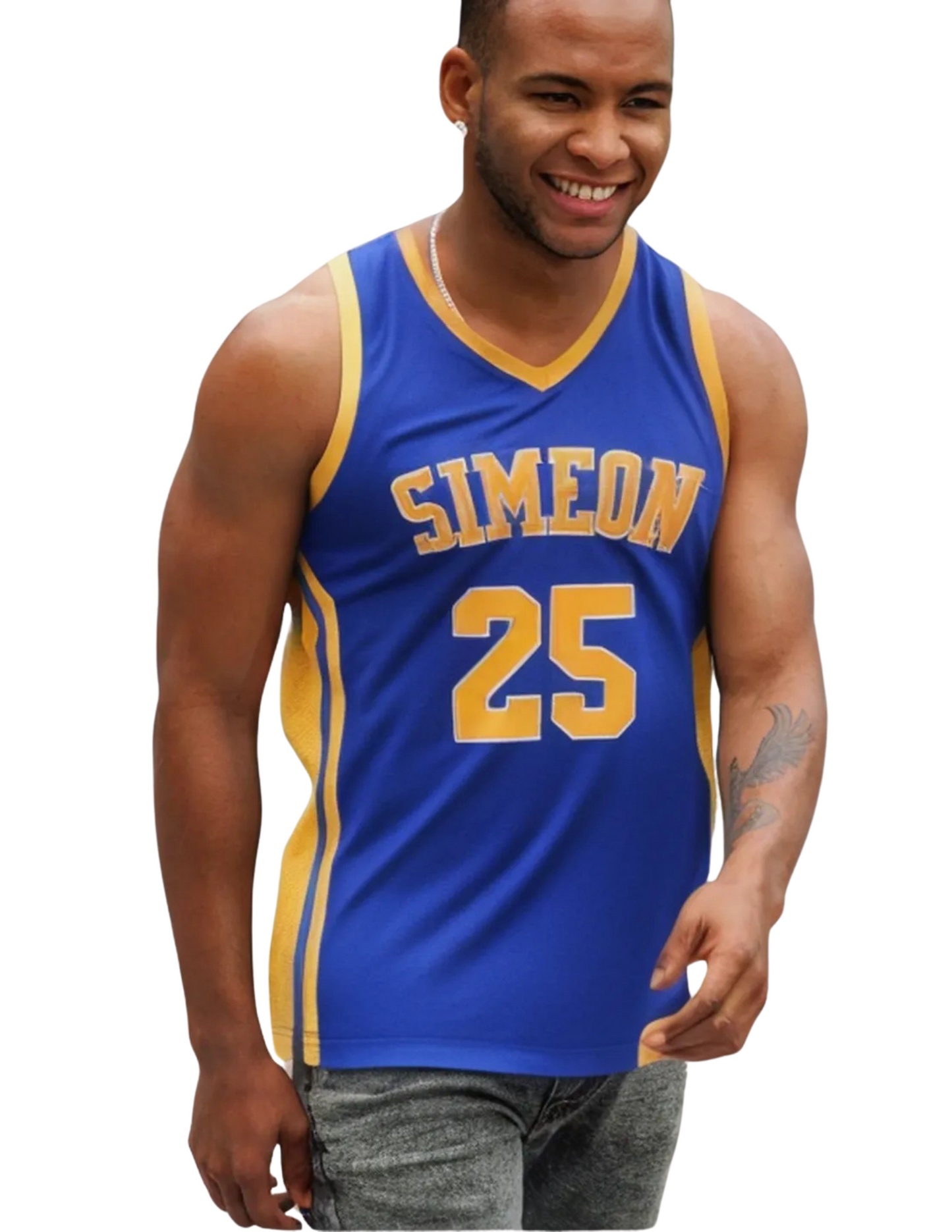 Derrick Rose or Ben "Benji" Wilson #25 Limited Series Simeon High School Jersey