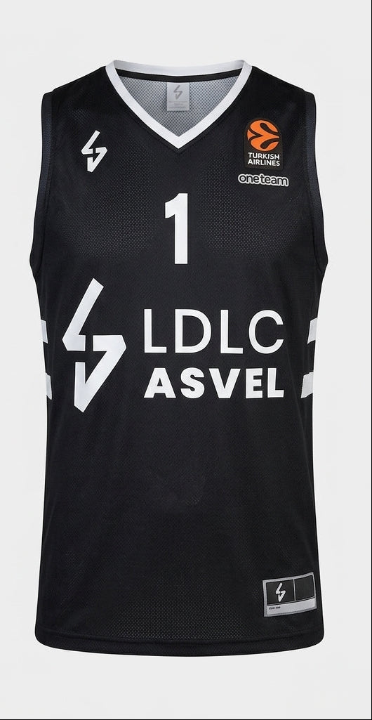 Rare Victor France High School Euroleague San Antonio Colorway Jersey