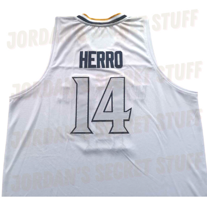 NEW Tyler Herro Whitnall High School Jersey White Colorway