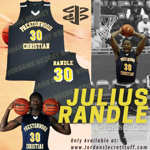 Julius Randle High School Prestonwood Christian Throwback Jersey