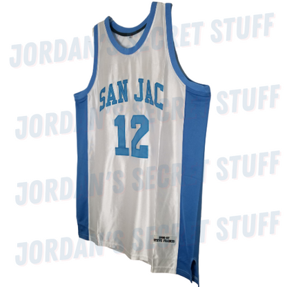 Steve Francis San Jacinto Texas Junior College Basketball Jersey