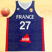 Load image into Gallery viewer, Rudy Gobert France National Team Euro League Jersey