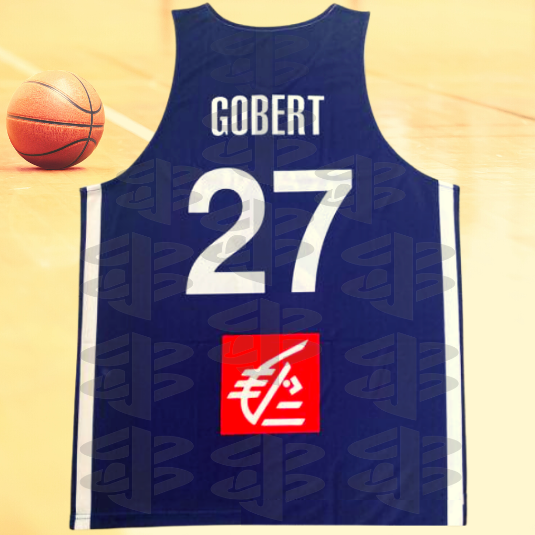 Rudy Gobert France National Team Euro League Jersey