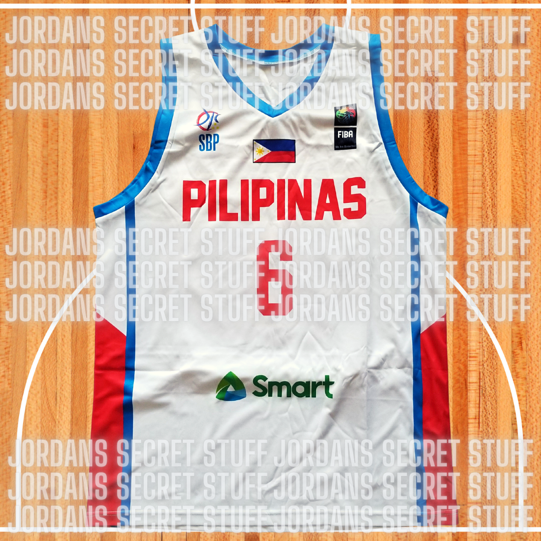 Jordan Clarkson Gilas Pilipinas FIBA World Philippines Asia Basketball Dry Fit Jersey