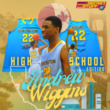 Load image into Gallery viewer, Andrew Wiggins High School Throwback Huntington Prep Jersey
