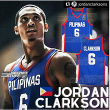 Load image into Gallery viewer, Jordan Clarkson Philippines World Jersey Pilipinas Filipino Asia Cup Basketball