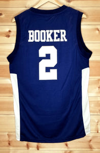 Devin Booker 2 Moss Point High School White Basketball Jersey — BORIZ