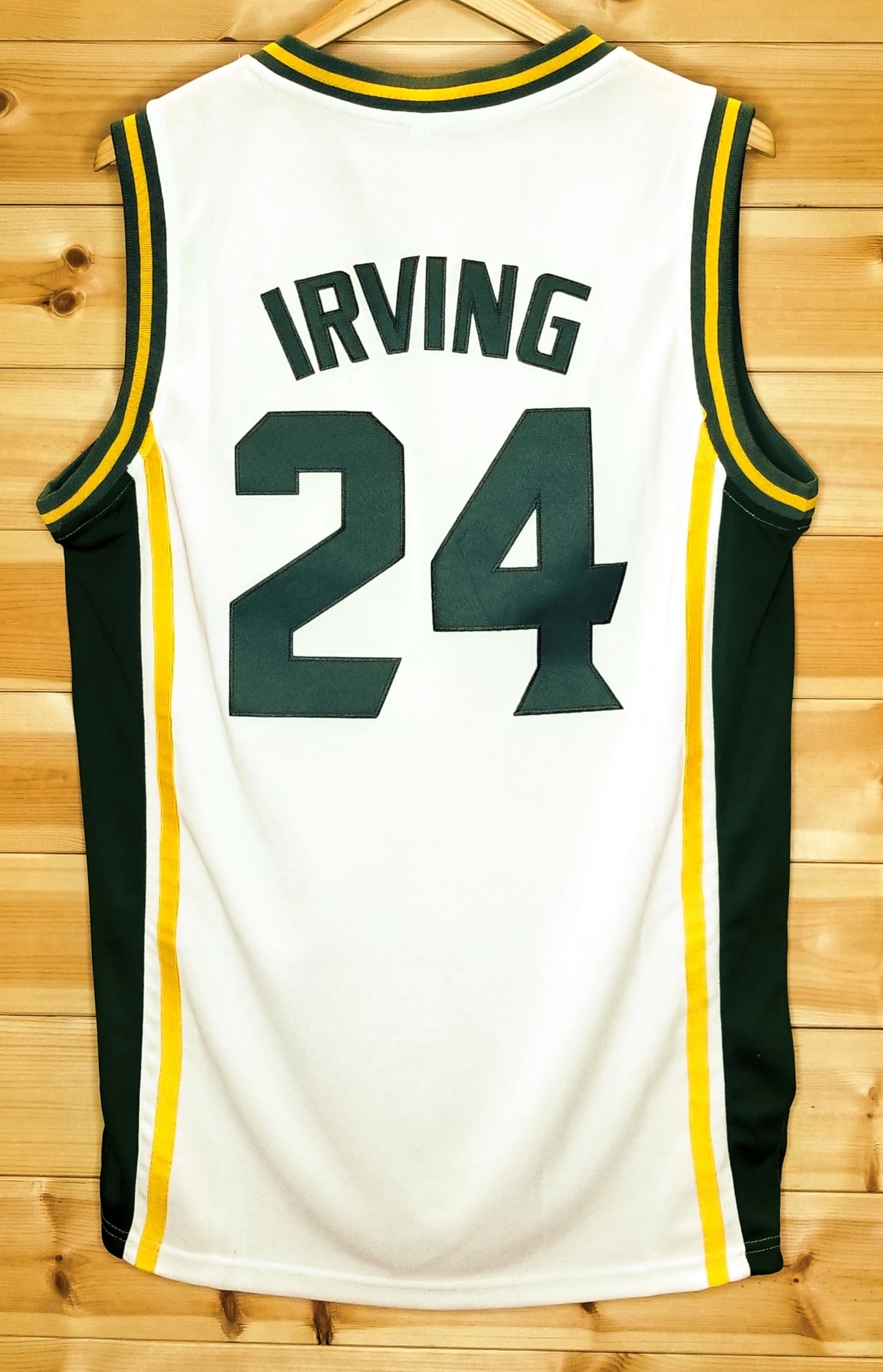 FLASH SALE! Kyrie Irving St. Patrick High School Basketball Jersey (Home) Custom Throwback Retro Jersey