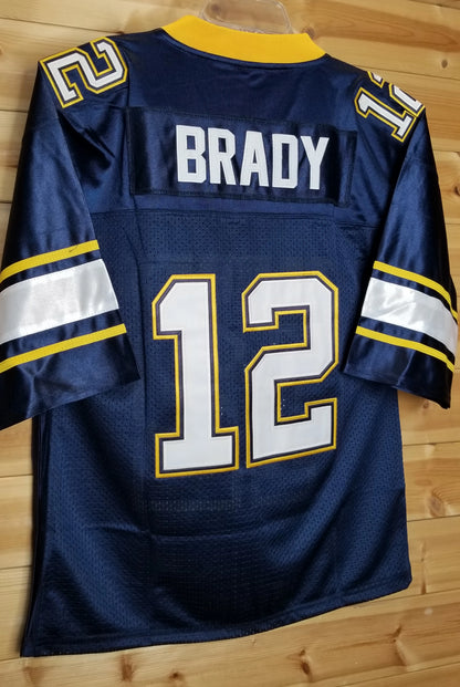 Tom Brady Padres High School Football Jersey Custom Throwback Retro Jersey