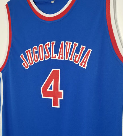 "Once Brothers" Drazen Petrovic Limited Series Yugoslavia Jersey Jugoslavija