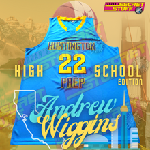 Load image into Gallery viewer, Andrew Wiggins High School Throwback Huntington Prep Jersey