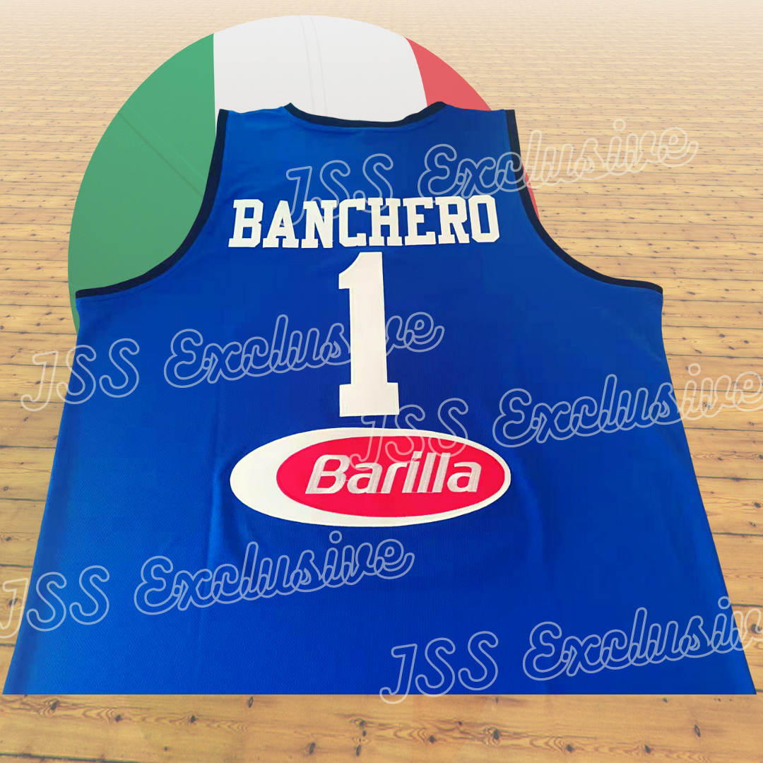 Paolo Banchero Italy National Euro Team Italia Euroleague Jersey