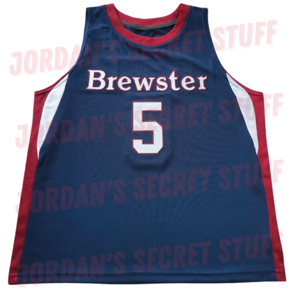 Terrence Clarke High School Phenoms Basketball Jersey Brewster Academy