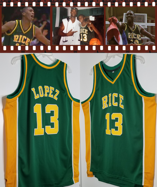 "The Dominican Dream" Felipe Lopez Limited Series RICE High School Jersey