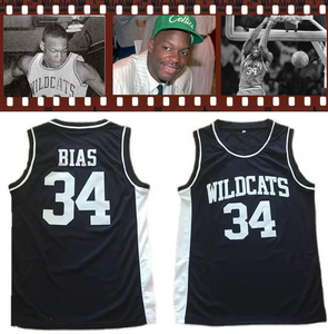 "Without Bias" Len Bias Limited Series Wildcats High School Jersey