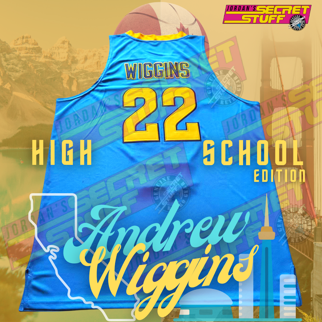 Andrew Wiggins High School Throwback Huntington Prep Jersey JordansSecretStuff