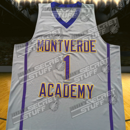 Cade Cunningham High School Throwback Montverde Academy Jersey Detroit Gray Drarft Throwback