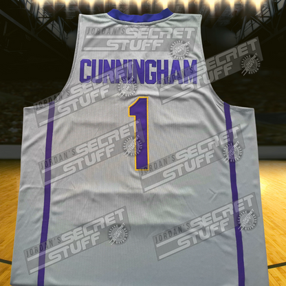 Cade Cunningham High School Throwback Montverde Academy Jersey Detroit Gray Drarft Throwback