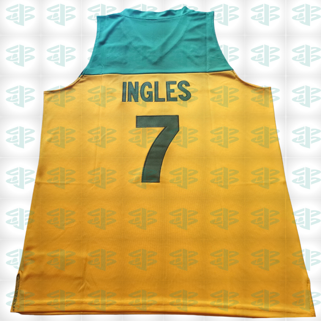 Joe Ingles Australia National Team Basketball Jersey Aussie Euroleague