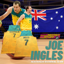 Load image into Gallery viewer, Joe Ingles Australia National Team Basketball Jersey Aussie Euroleague