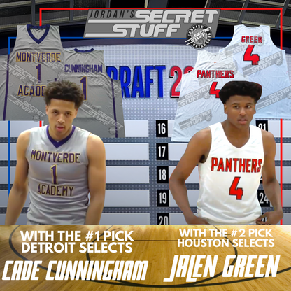 Cade Cunningham High School Throwback Montverde Academy Jersey Detroit Gray Drarft Throwback