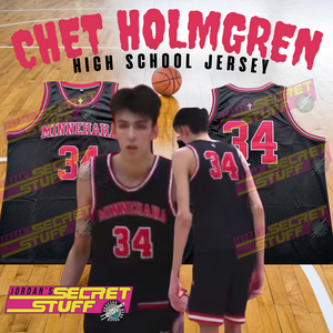 Chet Holmgren High School Throwback Minnehaha Academy Jersey