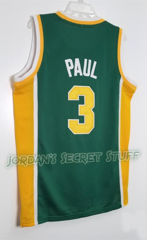 Chris Paul West Forsyth High School Basketball Jersey Custom Throwback Retro Jersey