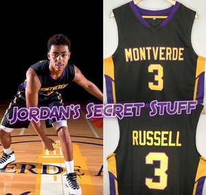 D'Angelo Russell Montverde High School Basketball Jersey Custom Throwback Retro Jersey