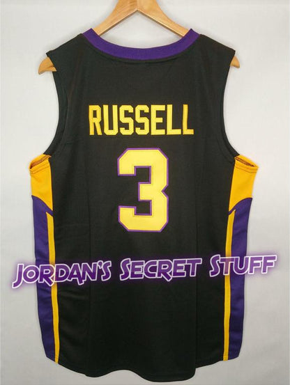 D'Angelo Russell Montverde High School Basketball Jersey Custom Throwback Retro Jersey