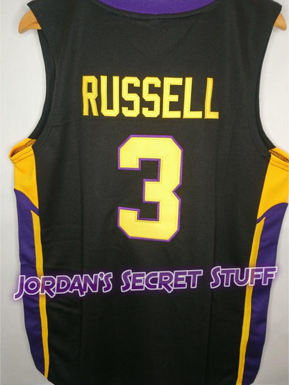 D'Angelo Russell Montverde High School Basketball Jersey Custom Throwback Retro Jersey