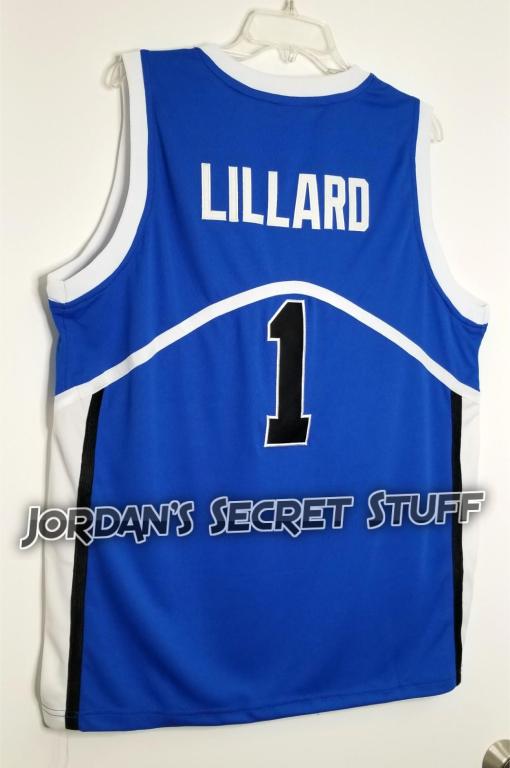 Damian Lillard High School Jersey Oakland Wildcats HS Portland Dame Dolla