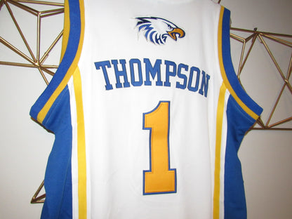 Klay Thompson Eagles High School Basketball Jersey (Home) Custom Throwback Retro Jersey