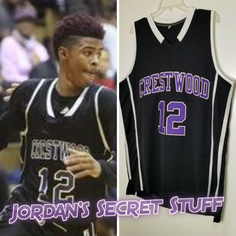 Ja Morant Crestwood High School Basketball Jersey Custom Throwback Retro Jersey