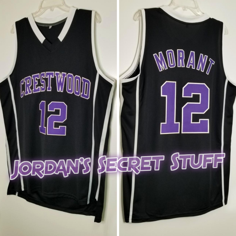 Ja Morant Crestwood High School Basketball Jersey Custom Throwback Retro Jersey