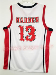 James Harden Artesia High School Basketball Jersey (Home) Custom Throwback Retro Jersey