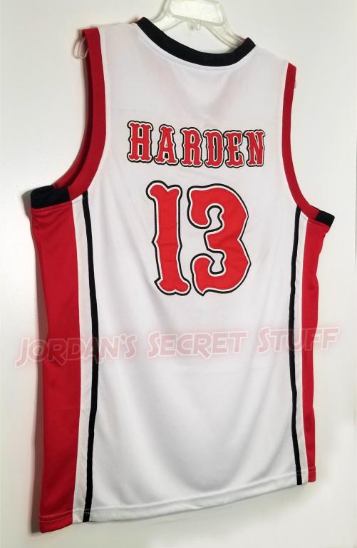 James Harden Artesia High School Basketball Jersey Home Custom Throw JordansSecretStuff