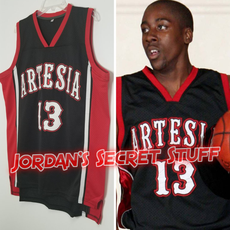 James Harden Artesia High School Basketball Jersey (Away) Custom Throwback Retro Jersey