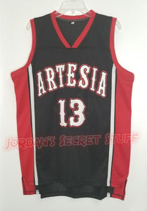 James Harden Artesia High School Basketball Jersey (Away) Custom Throwback Retro Jersey