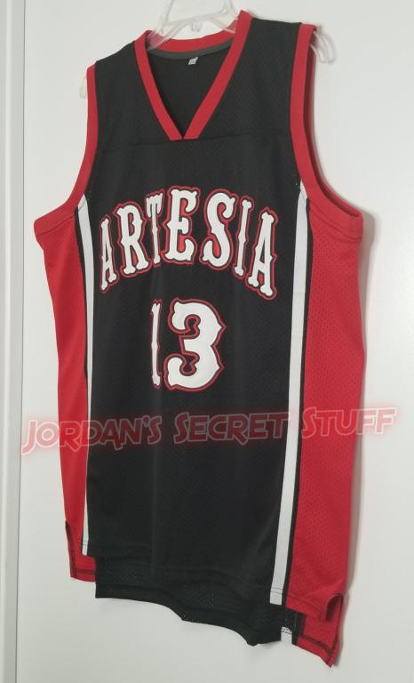 James Harden Artesia High School Basketball Jersey (Away) Custom Throwback Retro Jersey