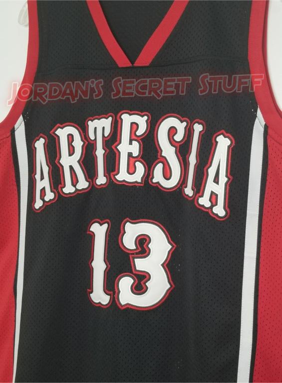 James Harden Artesia High School Basketball Jersey (Away) Custom Throwback Retro Jersey