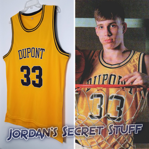Jason Williams Dupont High School Basketball Jersey Custom Throwback Retro Jersey