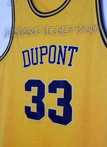 Jason Williams Dupont High School Basketball Jersey Custom Throwback Retro Jersey