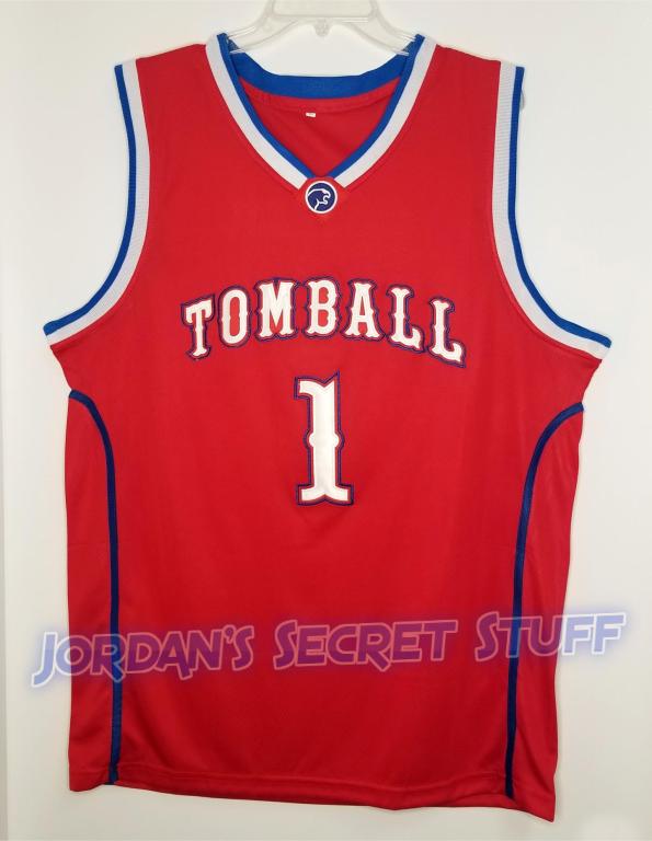 Jimmy Butler High School Tomball Basketball Jersey Custom Throwback Retro College Jersey