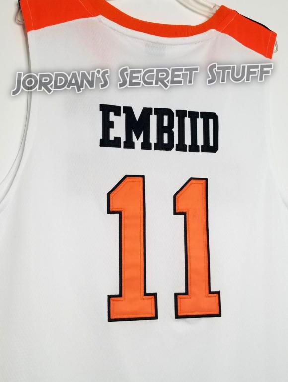 Joel Embiid Cameroon EuroLeague Basketball Jersey Custom Throwback Retro Jersey