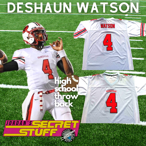 Deshaun Watson High School Jersey Gainesville Football Houston Throwba JordansSecretStuff