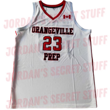 Load image into Gallery viewer, Jamal Murray Orangeville Prep High School Canada Basketball Jersey Custom Throwback Retro Jersey