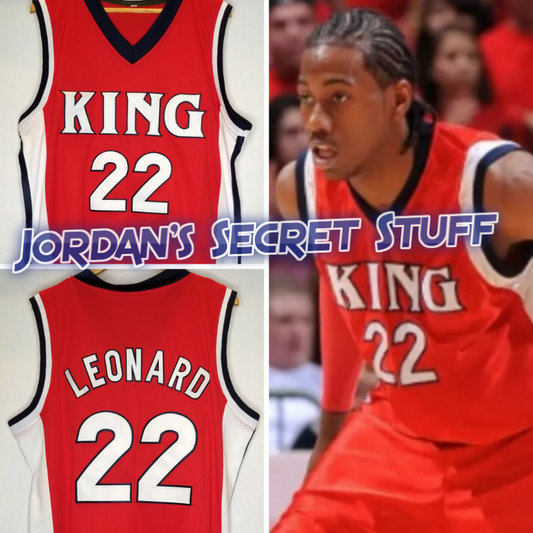 Kawhi Leonard King High School Basketball Jersey Custom Throwback Retro Jersey